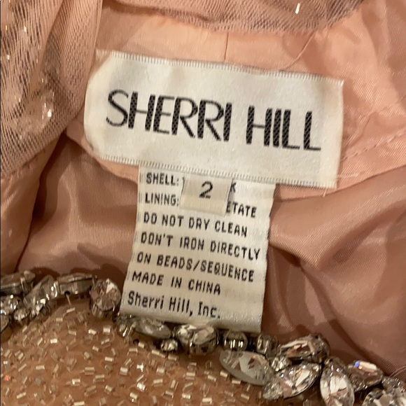 Sherri Hill pink embellished evening gown size 2 - Picture 12 of 16